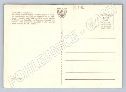 Pohlednice Svatý Kopeček u Olomouce poutní chrám (P2176)