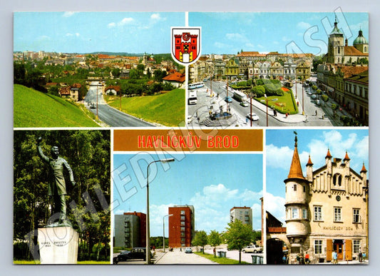 Pohlednice Havlíčkův Brod více pohledů (P2186)