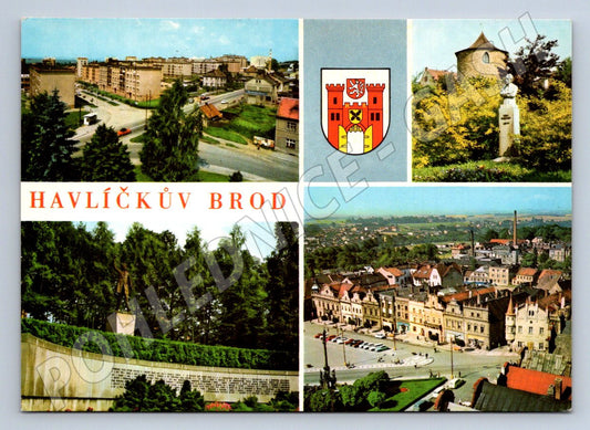 Pohlednice Havlíčkův Brod vícevýhledová Pressfoto (P2187)