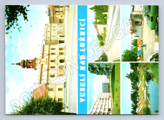 Pohlednice Veselí nad Lužnicí velký formát PP 1970 (P2192)