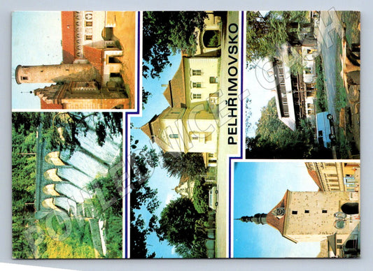Pohlednice Pelhřimovsko Želiv Červená Řečice ČSSR 1981 (P2194)