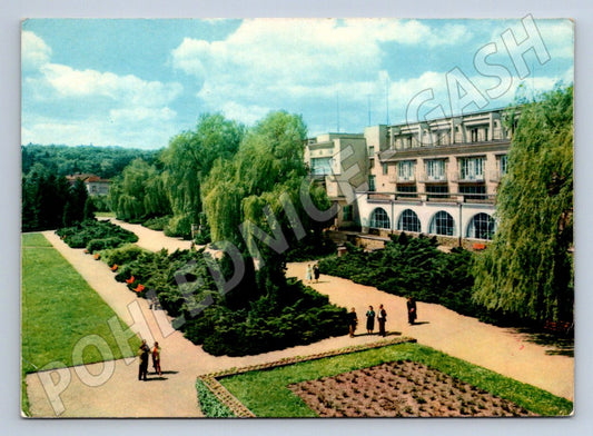 Pohlednice Velichovky lázeňská budova (P2202)