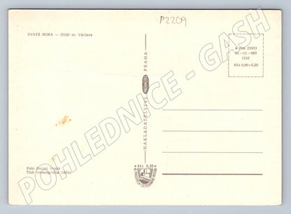 Pohlednice Svatá Hora Oltář sv Václava (P2209)