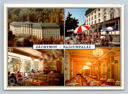 Pohlednice Jáchymov Radium Palác 1992 (P2245)