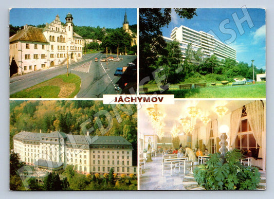 Pohlednice Jáchymov více záběrů 1992 PP (P2247)