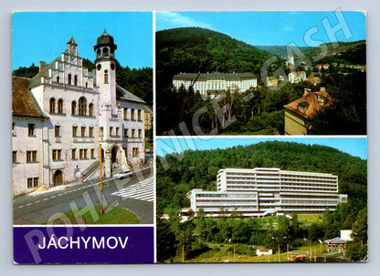 Pohlednice Jáchymov lázeňské město 1970s (P2254)