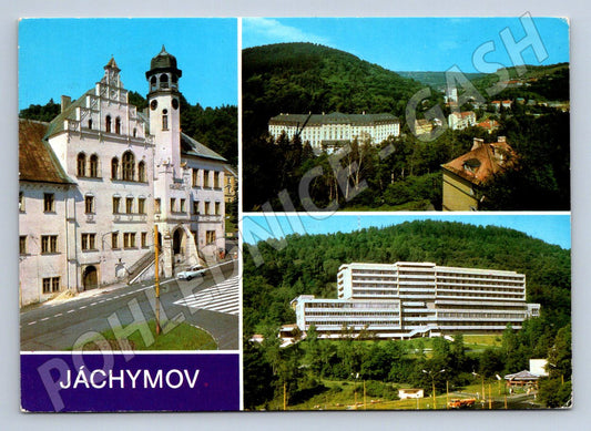 Pohlednice Jáchymov lázeňské město 1970s (P2254)