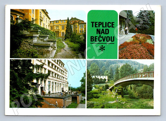 Pohlednice Teplice nad Bečvou koláž PP (P2255)