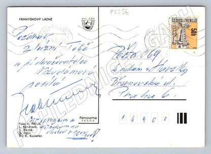 Pohlednice Františkovy Lázně více pohledů 1983 PP (P2256)