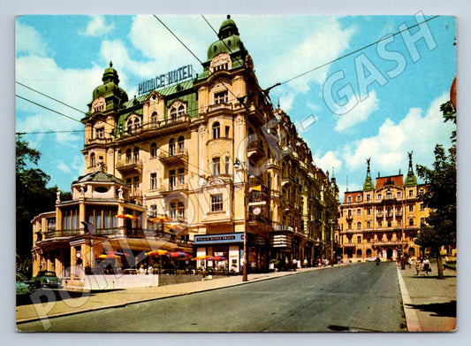 Pohlednice Mariánské Lázně Palace Hotel Praha 2 pol 20 stol (P2265)