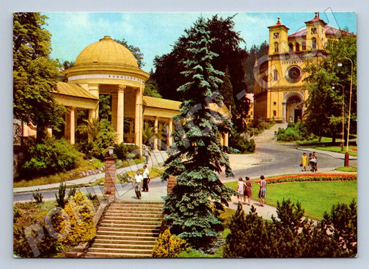 Pohlednice Mariánské Lázně Rudolfův pramen Orbis Praha (P2267)