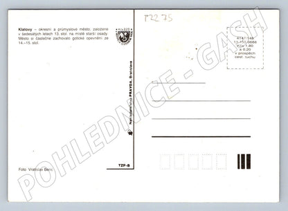 Pohlednice Klatovy více záběrů velký formát (P2275)