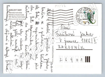 Pohlednice Karlovy Vary Mlýnská kolonáda PP (P2277)
