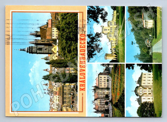 Pohlednice Královéhradecko více záběrů 1999 (P2280)