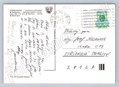 Pohlednice Podblanicko více záběrů použitá (P2301)