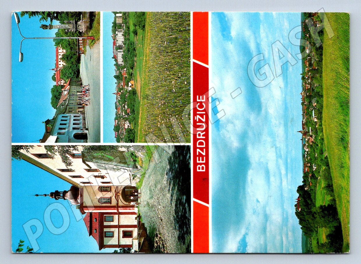 Pohlednice Bezdružice více záběrů zn ČSSR (P2315)
