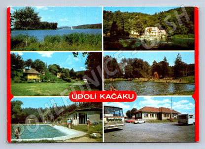 Pohlednice Údolí Kačáku okres Kladno panorama PP (P2316)