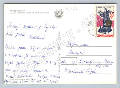 Pohlednice Frýdek Místek koláž Československo (P2325)