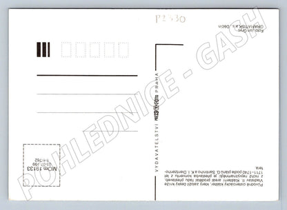 Pohlednice Plasy klášter schodiště interiér (P2330)
