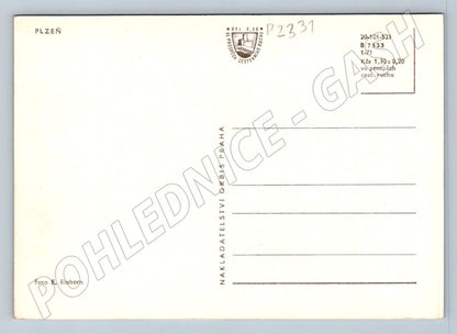 Pohlednice Plzeň koláž Orbis (P2331)