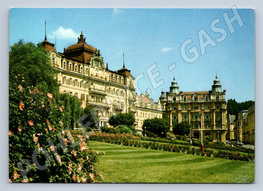 Pohlednice Mariánské Lázně náměstí Klementa Gottwalda (P2333)