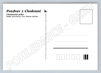 Pohlednice Chodouň pozdrav koláž (P2341)
