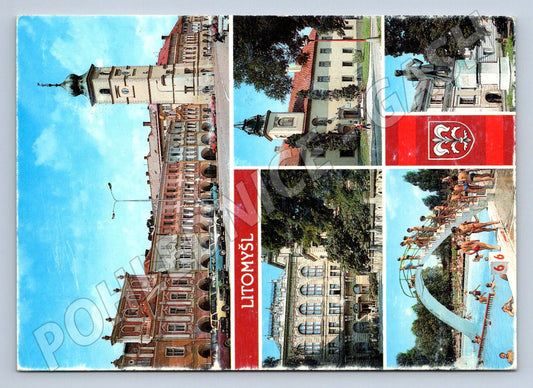Pohlednice Litomyšl koláž PP 90 léta (P2343)