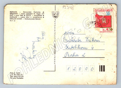 Pohlednice Berounsko koláž PP ČSR zn (P2348)