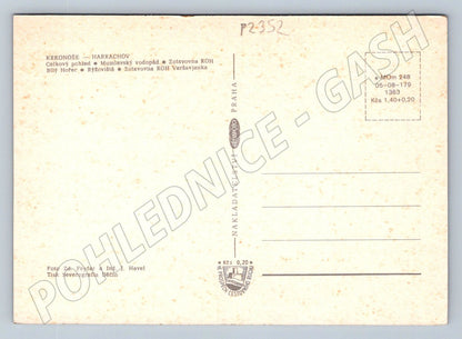 Pohlednice Harrachov Krkonoše koláž (P2352)