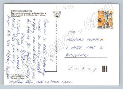Pohlednice Moravské Budějovice koláž PP zn raz (P2354)