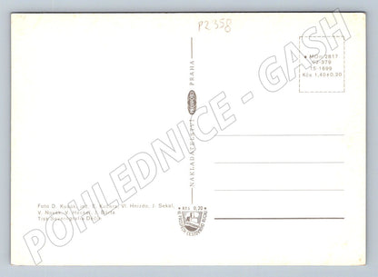 Pohlednice Zámky Jižních Čech koláž (P2358)