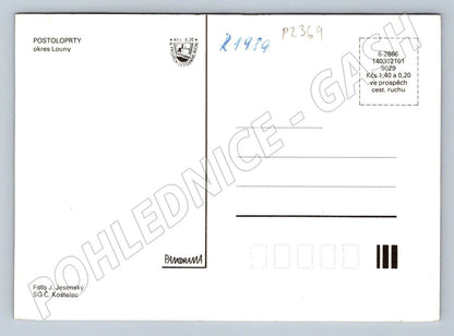 Pohlednice Postoloprty koláž okres Louny (P2369)