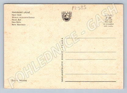 Pohlednice Mariánské Lázně Nové lázně (P2385)