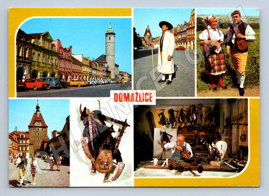 Pohlednice Domažlice kroje zn ČSSR (P2393)