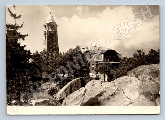 Pohlednice Jizerské hory Černá Studnice historická rozhledna (P2397)