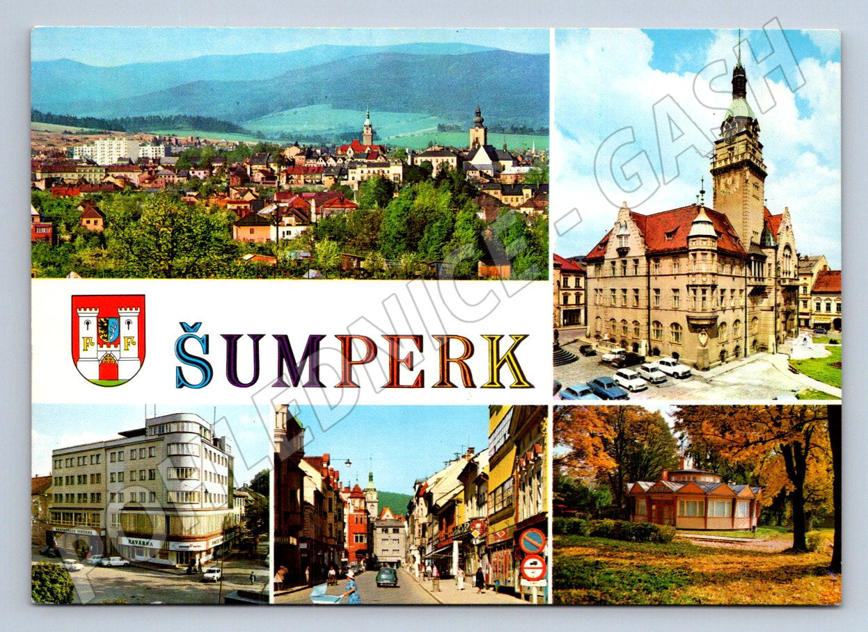 Pohlednice Šumperk koláž (P2404)