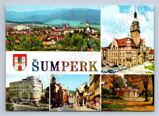 Pohlednice Šumperk koláž (P2404)