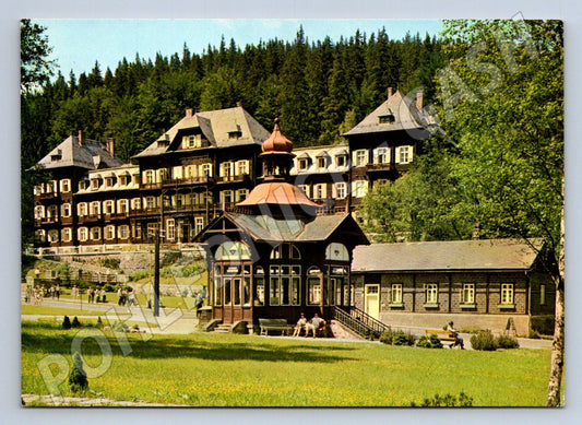 Pohlednice Karlova Studánka Slezský dům (P2415)
