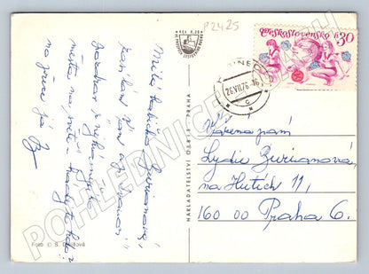 Pohlednice Husinec koláž PP 1976 (P2425)