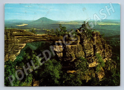 Pohlednice Pravčická brána Českosaské Švýcarsko ČSR (P2428)