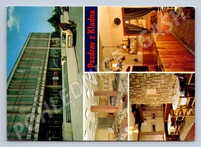 Pohlednice Kladno pozdrav interiér KD Sitná ČSSR (P2431)