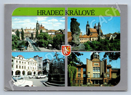 Pohlednice Hradec Králové historická koláž PP (P2432)