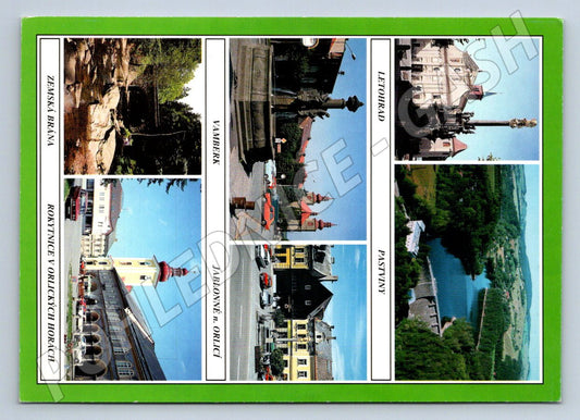 Pohlednice Orlické hory Zemská brána Vamberk Pastviny Letohrad (P2435)