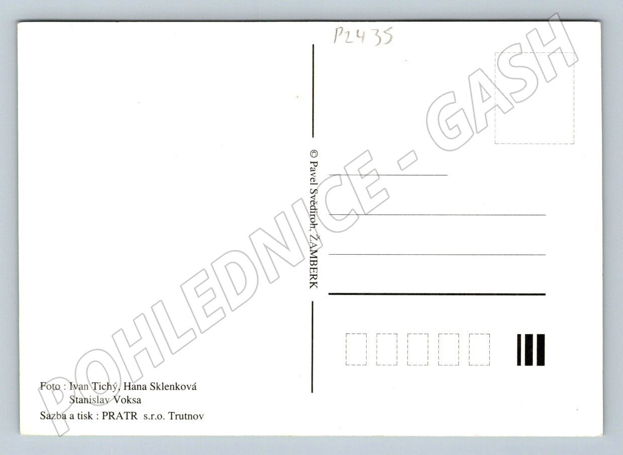 Pohlednice Orlické hory Zemská brána Vamberk Pastviny Letohrad (P2435)