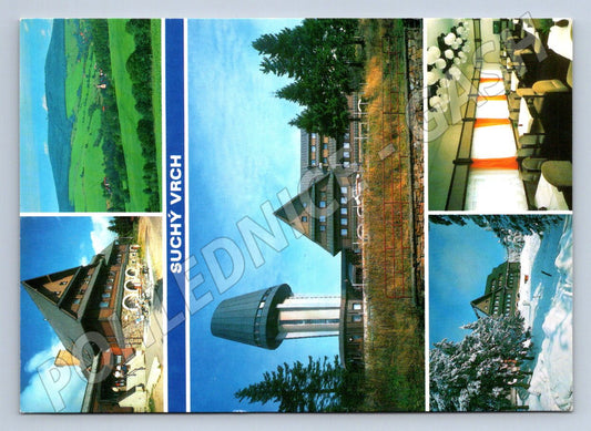 Pohlednice Suchý Vrch chata rozhledna Orlické hory (P2437)
