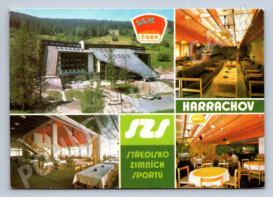 Pohlednice Harrachov Rýžoviště středisko zimních sportů ČSSR (P2439)
