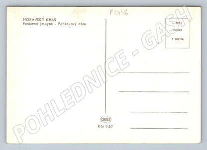 Pohlednice Moravský kras Punkevní jeskyně Pohádkový dóm (P2446)