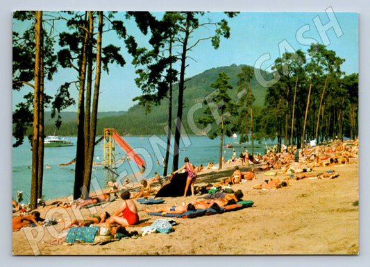 Pohlednice Doksy Staré Splavy pláž Máchovo jezero (P2450)
