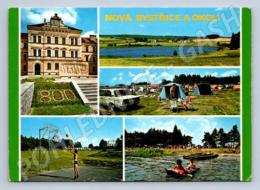 Pohlednice Nová Bystřice a okolí koláž Jižní Čechy (P2459)