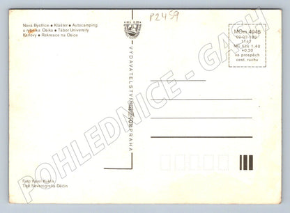 Pohlednice Nová Bystřice a okolí koláž Jižní Čechy (P2459)